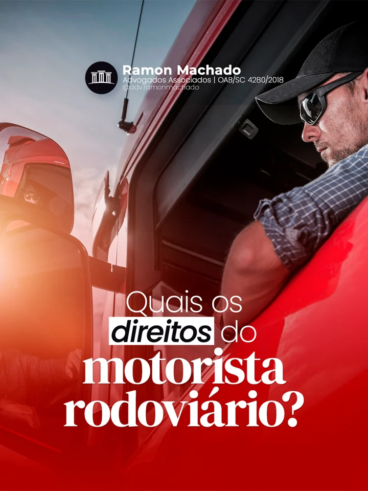 Peça sobre direitos do motorista rodoviário.